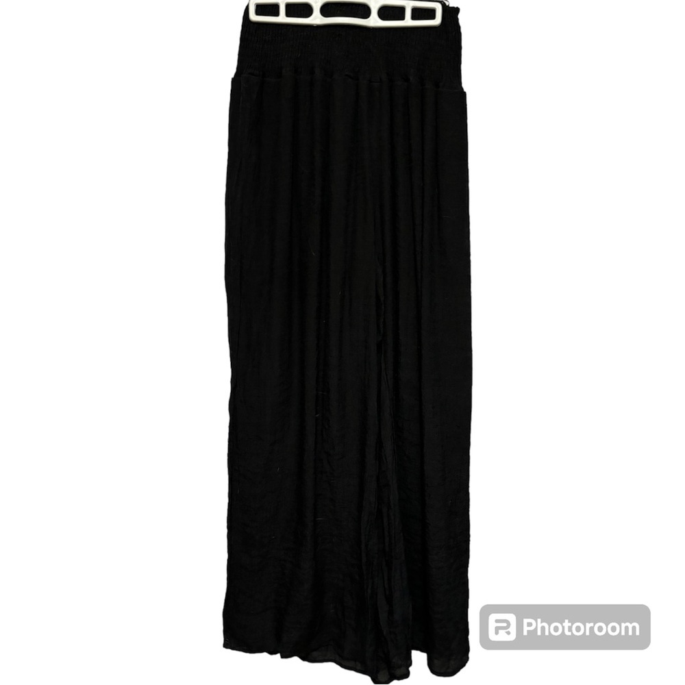 O/S wide leg beach cover up pants